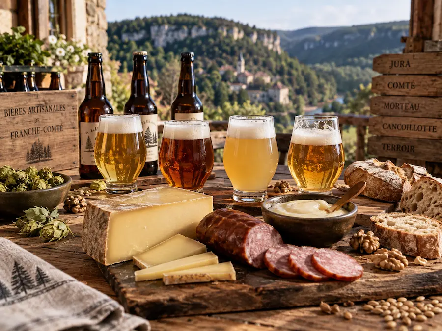 bières artisanales franc-comtoises