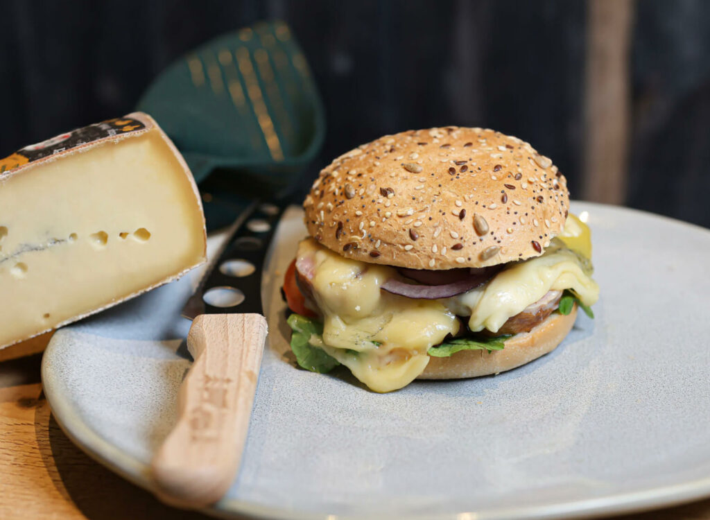burger au morbier
