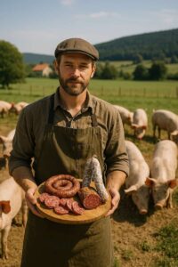 production éthique de charcuterie