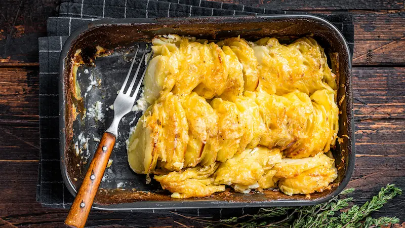 Gratin dauphinois au comté