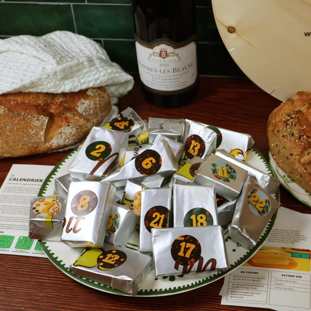 calendrier de l'avent fromages
