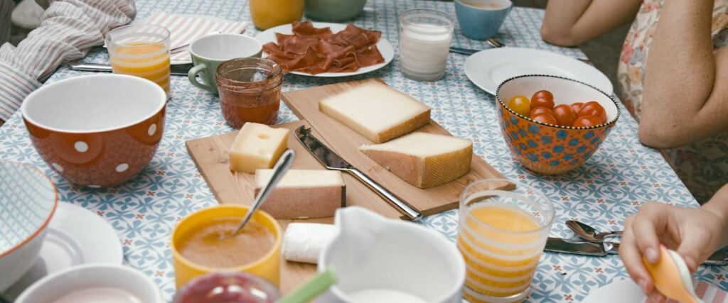 fromage au petit déjeuner