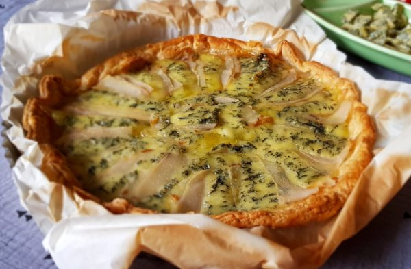 tarte bleu de gex poireaux