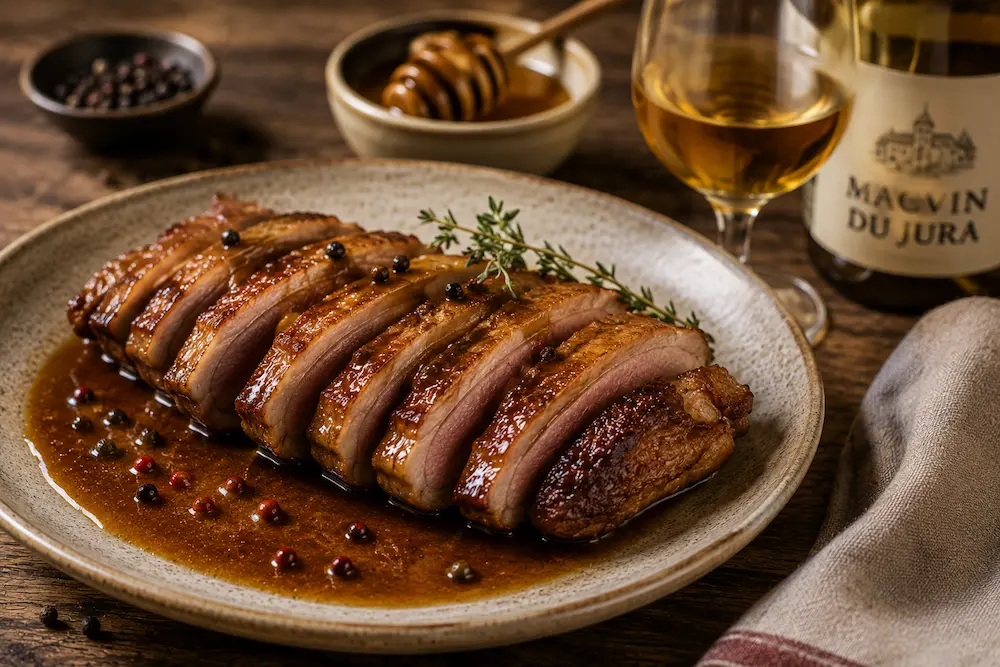 recette au macvin