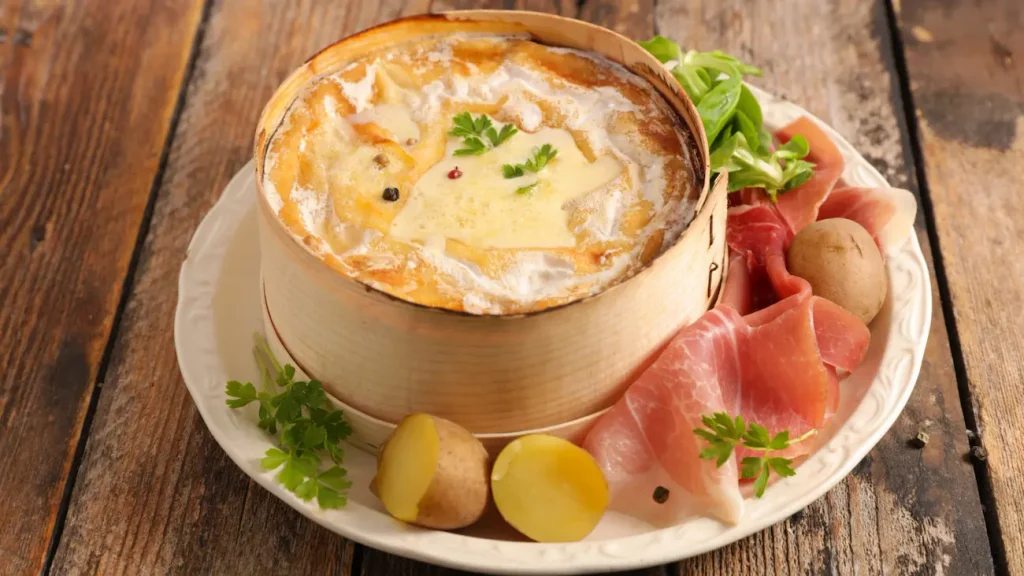 mont d'or et charcuterie