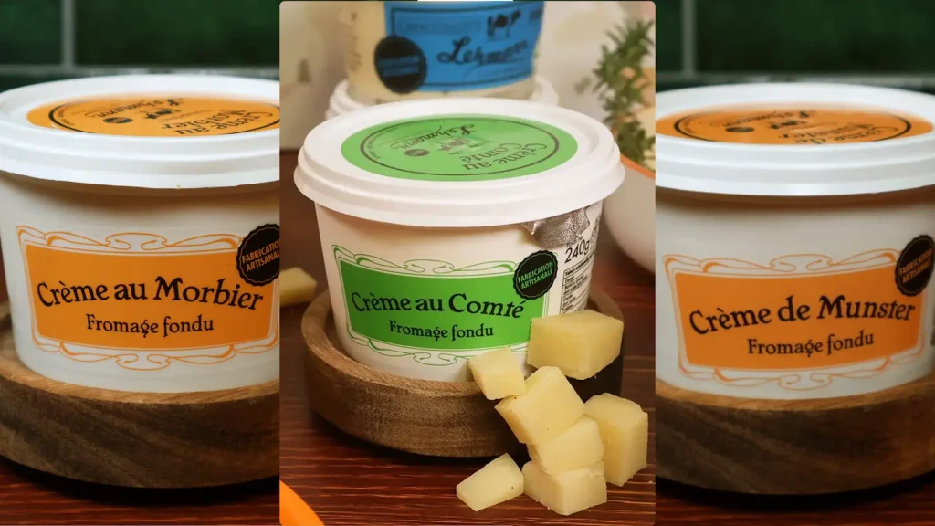 nos crèmes de fromage