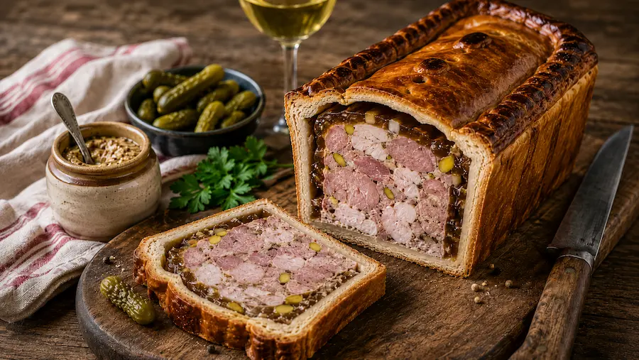 pâté en croûte franc-comtois